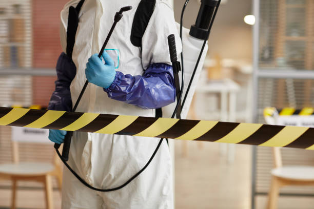 Professional Blood Cleanup technician working in Lincoln Park, PA